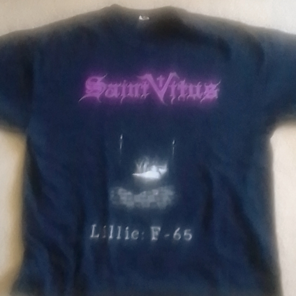 A band t shirt with graffic images